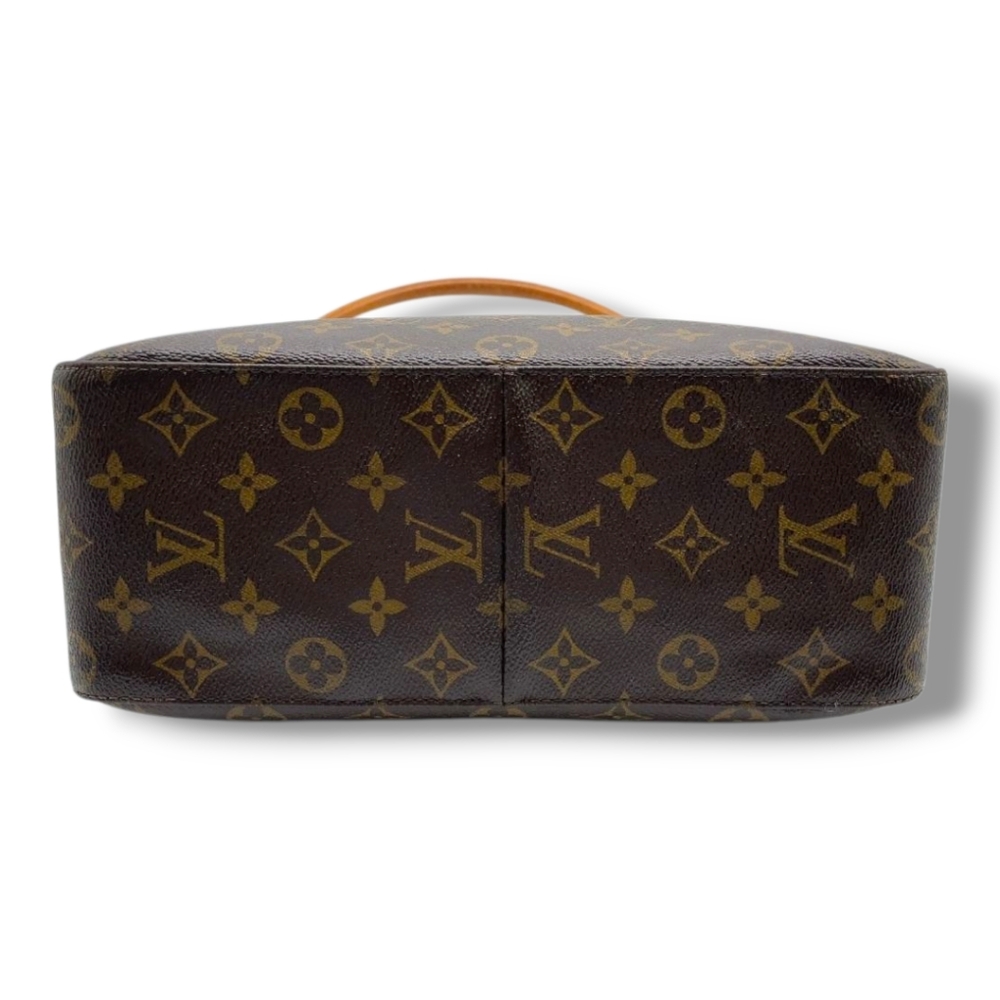 Y2K USA Made Vintage Louis Vuitton GM Looping Monogram Canvas Shoulder Handbag - Picture 11 of 17